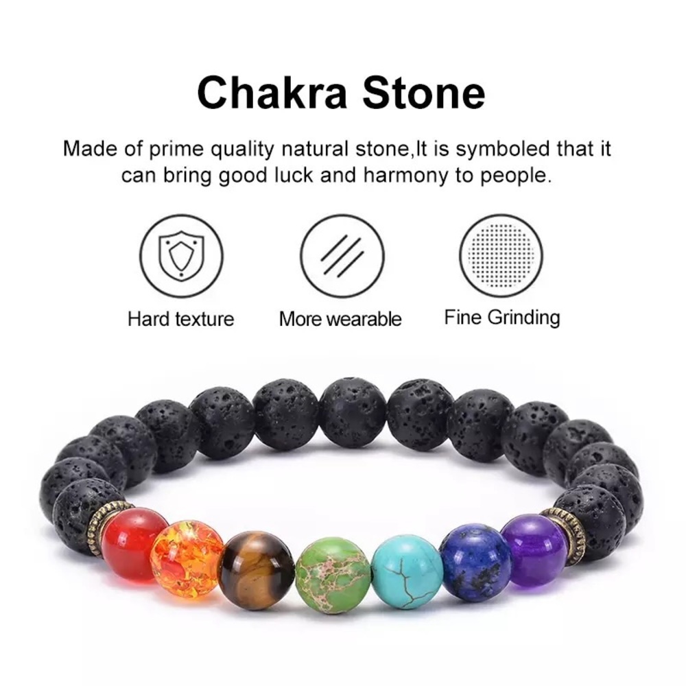 Hot Item! ♨️ Lava 7 Chakras Bracelet